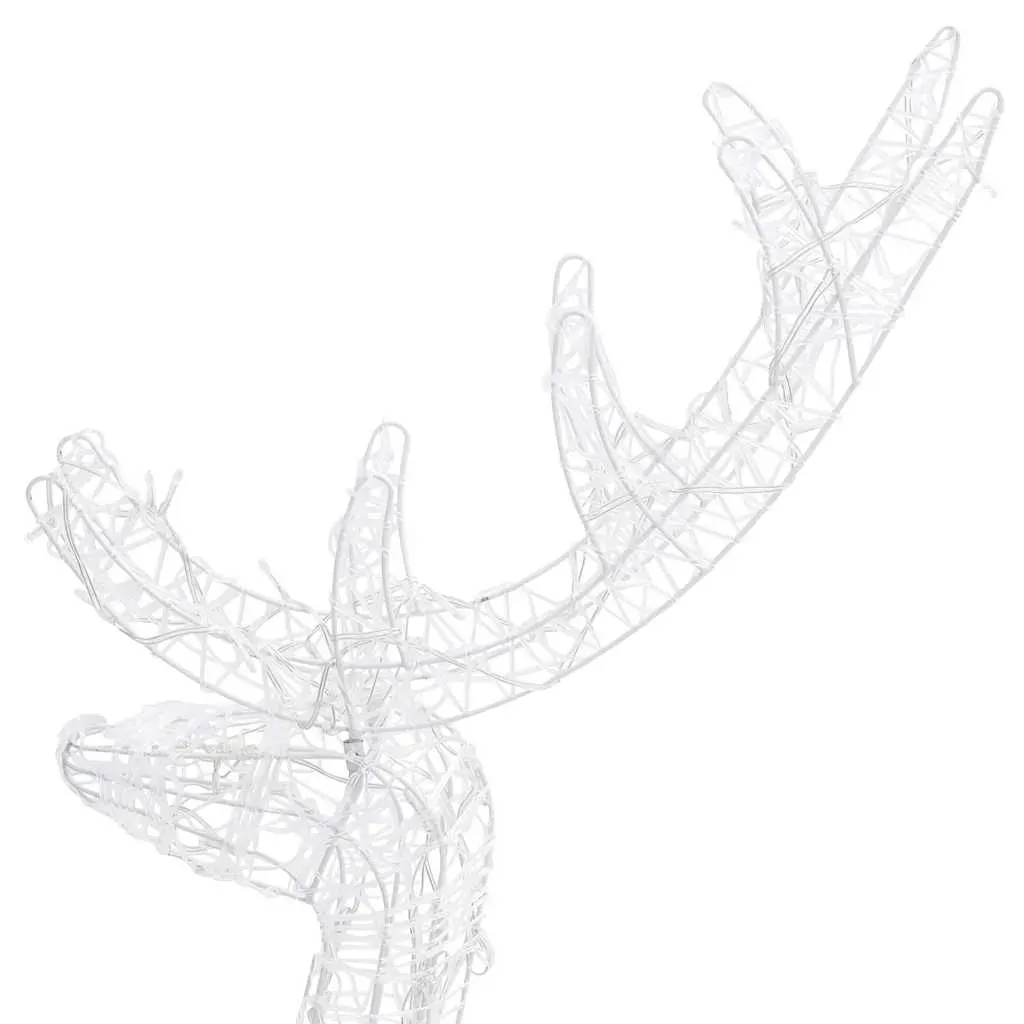 Acrylic Reindeer Family Christmas Decoration 300 LED Price