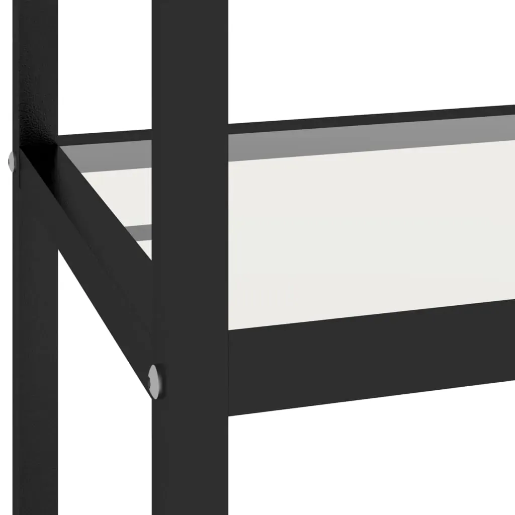 Console Table 100x36x168 cm Tempered Glass Price
