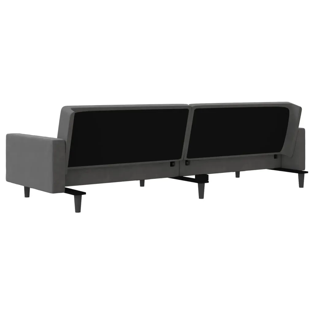 Greeley 2-Seater Sofa Bed with Two Pillows Velvet Price