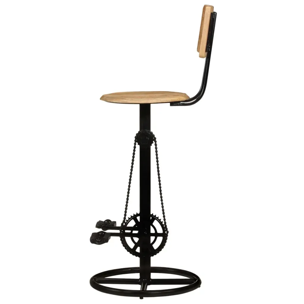 Bar Stools 2 pcs Solid Wood Price