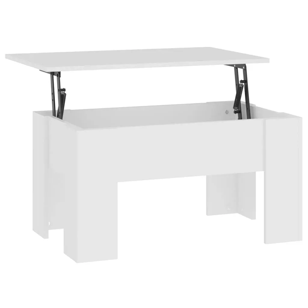 Coffee Table 79x49x41 cm Engineered Wood Price
