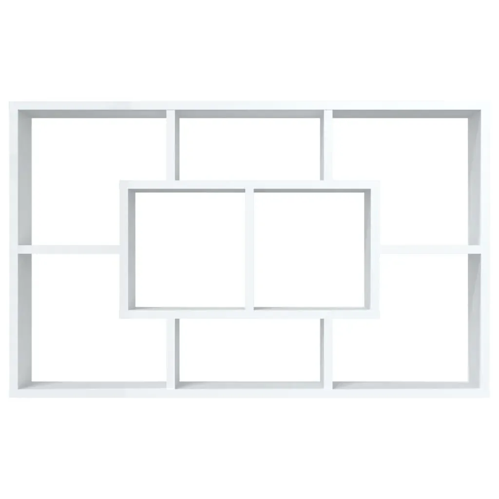 Wall Shelf 85x16x52.5 cm Engineered Wood Price