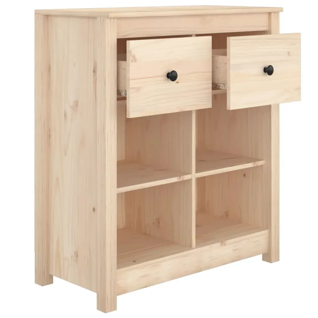 Sideboard 70x35x80 cm Solid Wood Pine Price