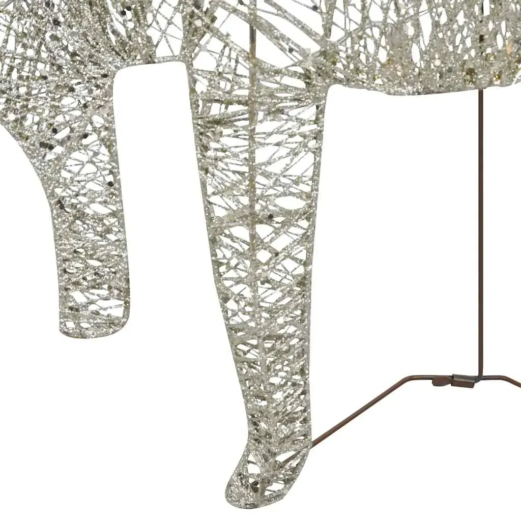 Reindeer & Sleigh Christmas Decoration 60 LEDs Outdoor Price