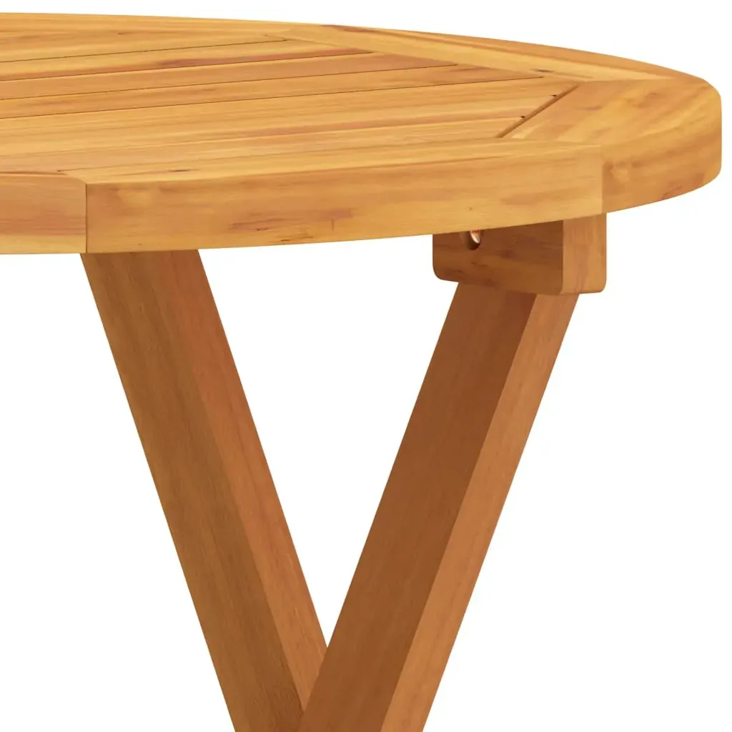 Bistro Table Ø46x47 cm Solid Acacia Wood Price