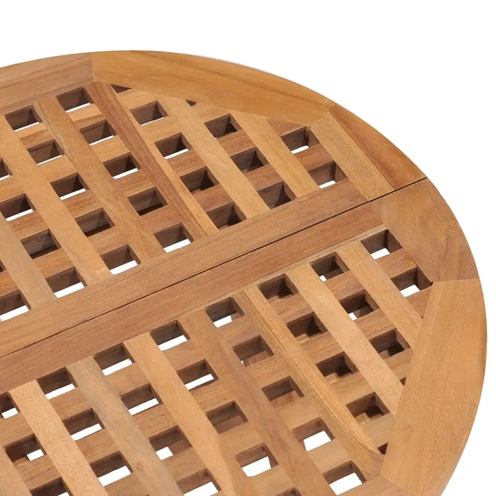 3 Piece Folding Outdoor Dining Set Solid Wood Teak Price