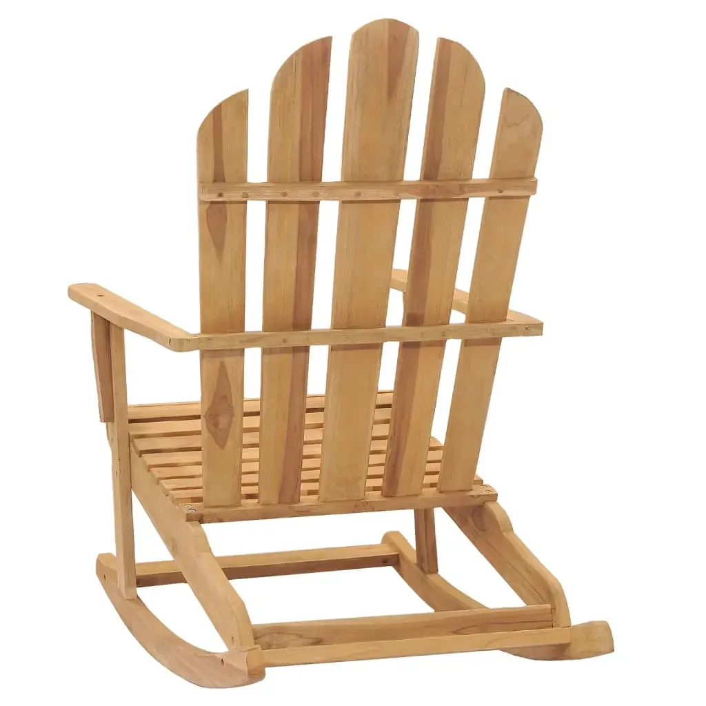 Adirondack Rocking Chair Solid Wood Teak Price