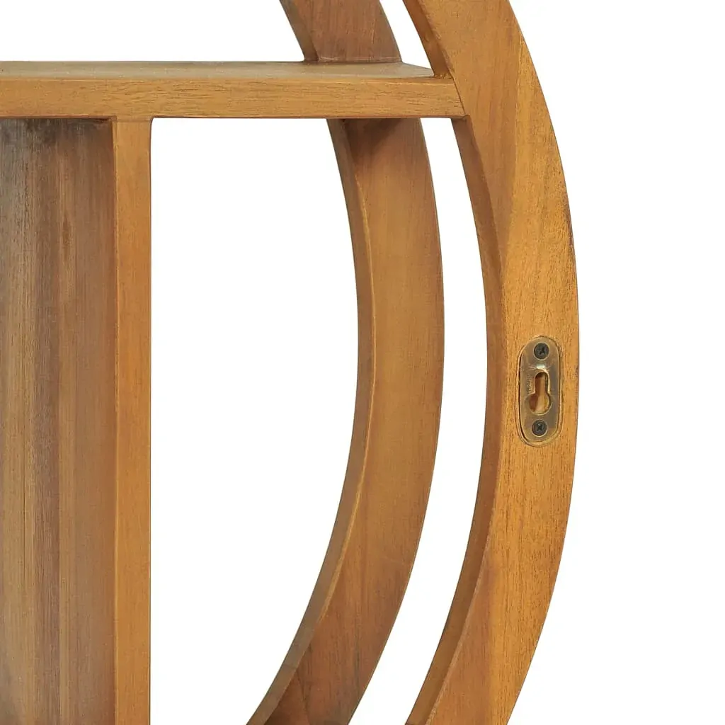 Yin Yang Wall Shelf Solid Wood Teak Price
