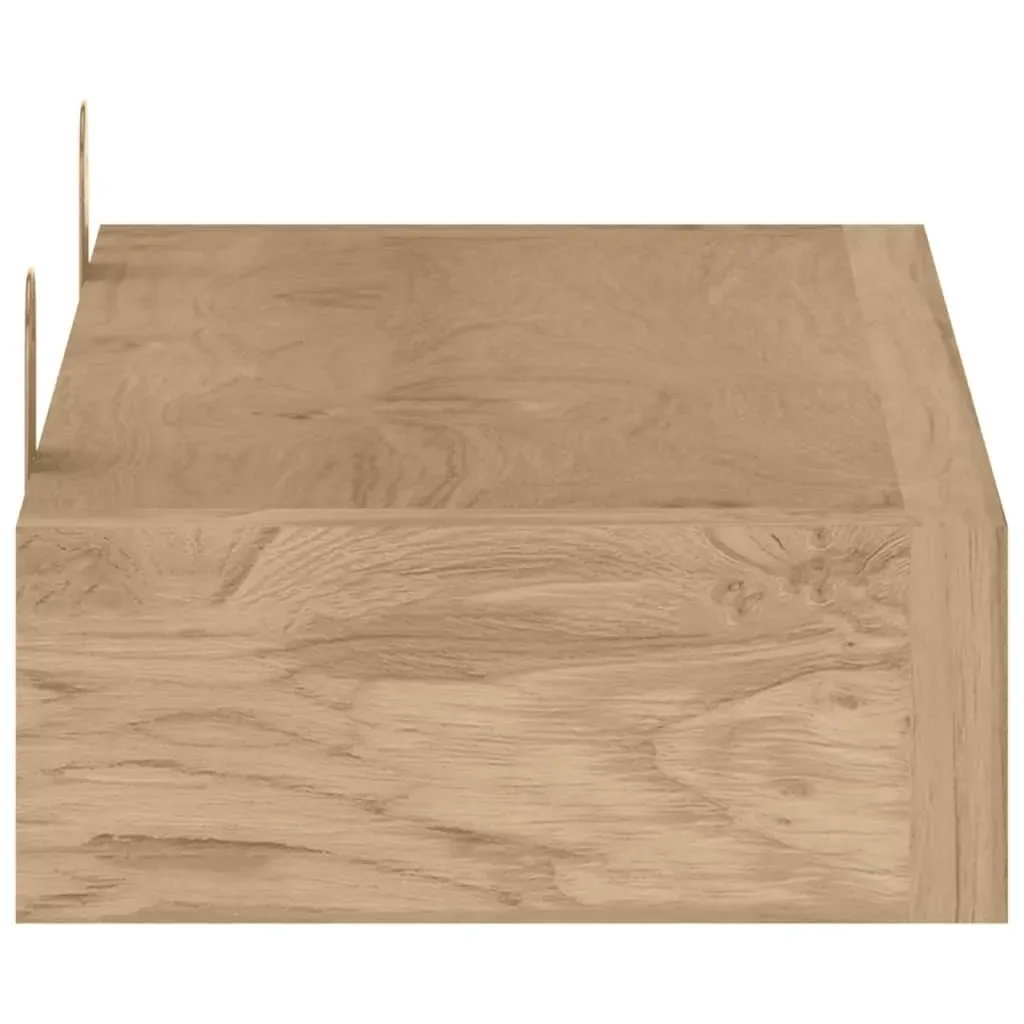 Wall Shelves 2 pcs Solid Wood Teak Price
