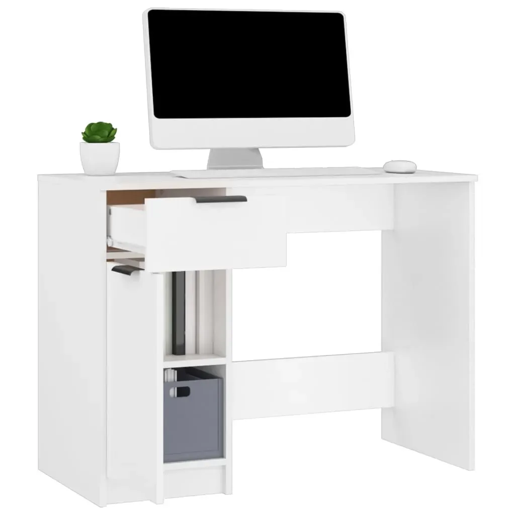 Desk 100x50x75 cm Engineered Wood Price