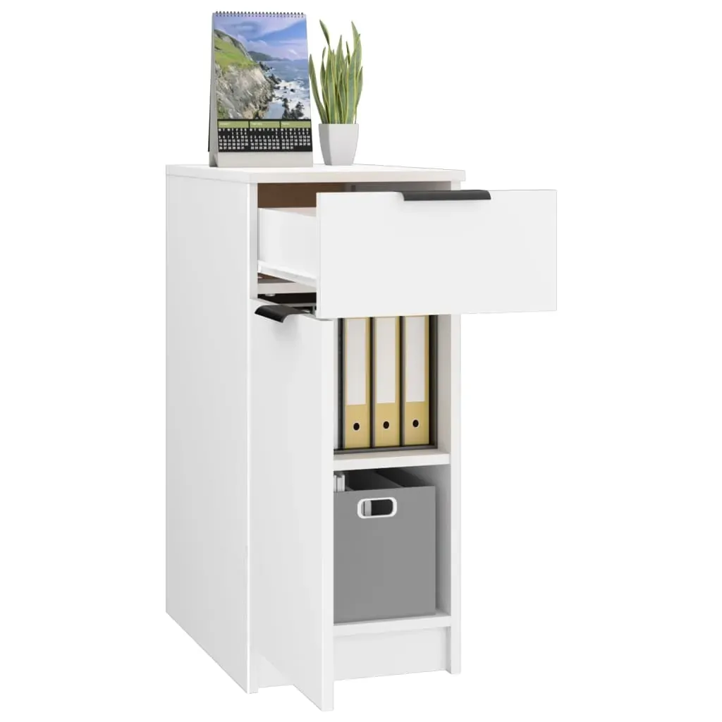 Desk Cabinet 33.5x50x75 cm Engineered Wood Price