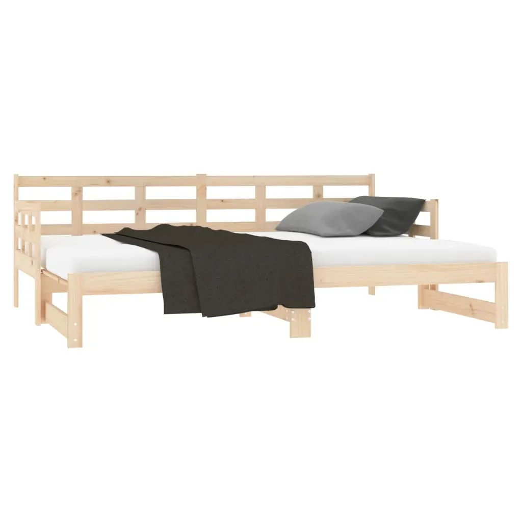 Havelock Pull-out Day Bed Solid Wood Pine 2x(92x187) cm Price
