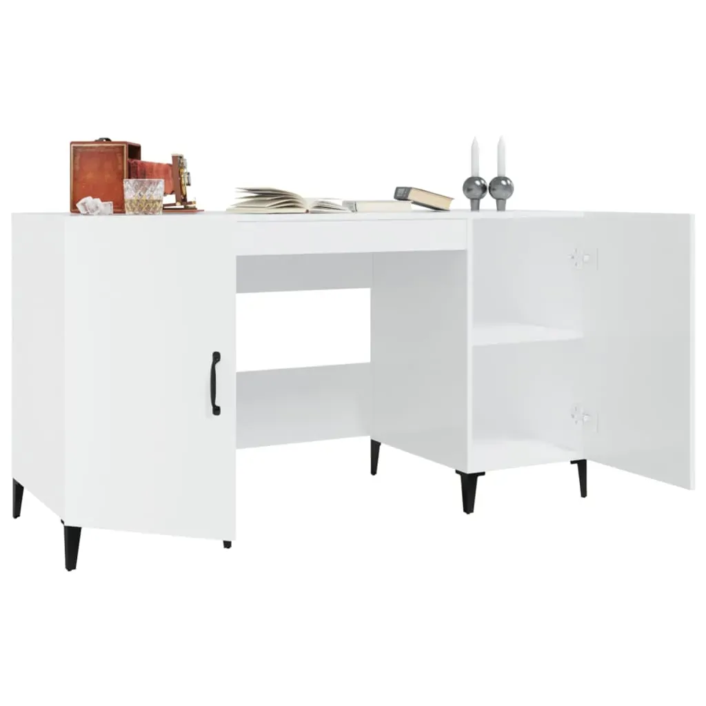 Desk 140x50x75 cm Engineered Wood Price
