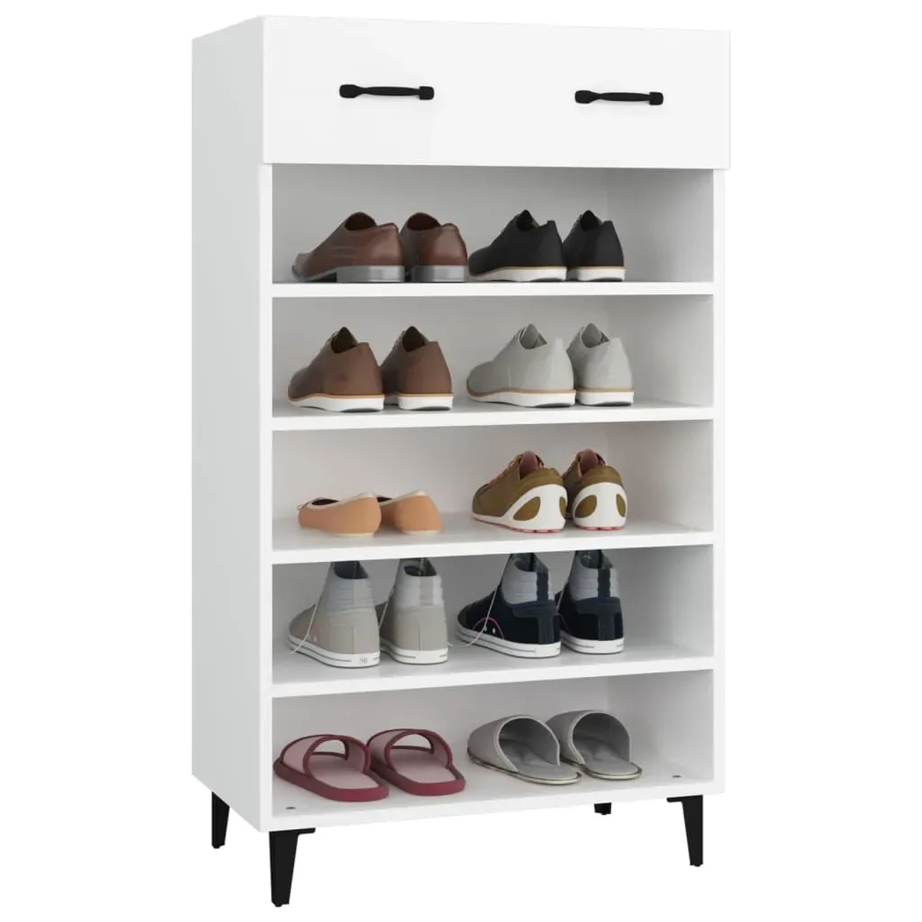 Shoe Cabinet 60x35x105 cm Engineered Wood Price