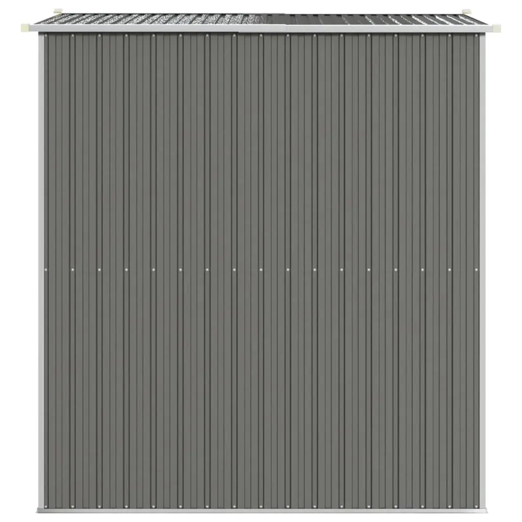 Garden Shed Light Grey Galvanised Steel Price
