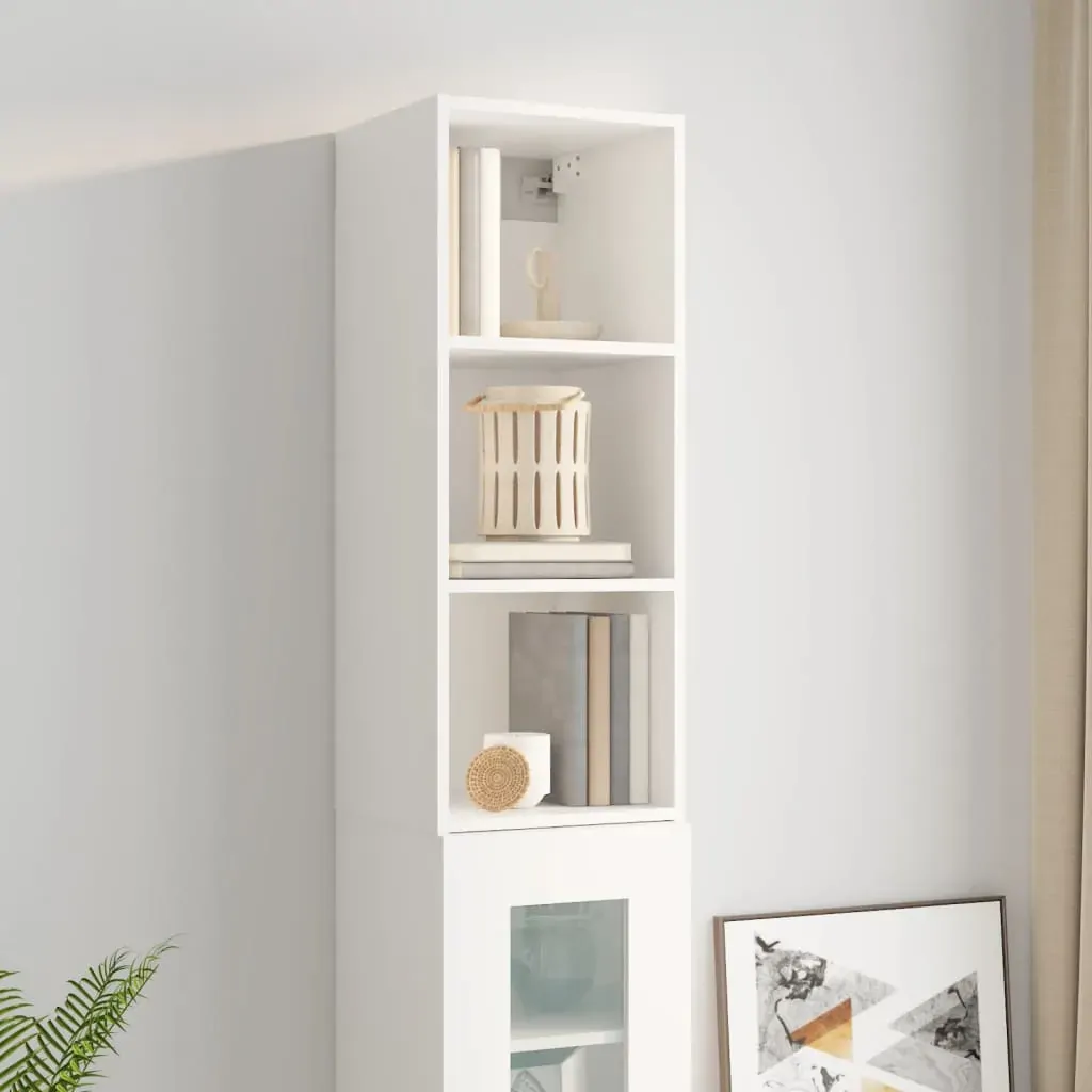 Wall Cabinet 34.5x32.5x90 cm Engineered Wood Price