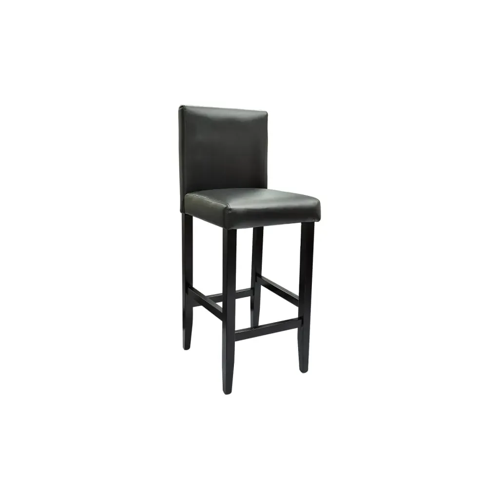 Bar Table with Bar Chairs Black Price