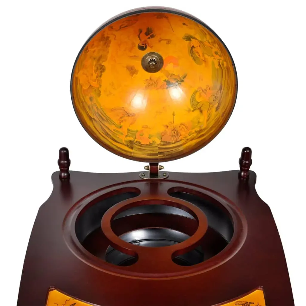 Globe Bar Wine Stand Eucalyptus Wood Freestanding Price