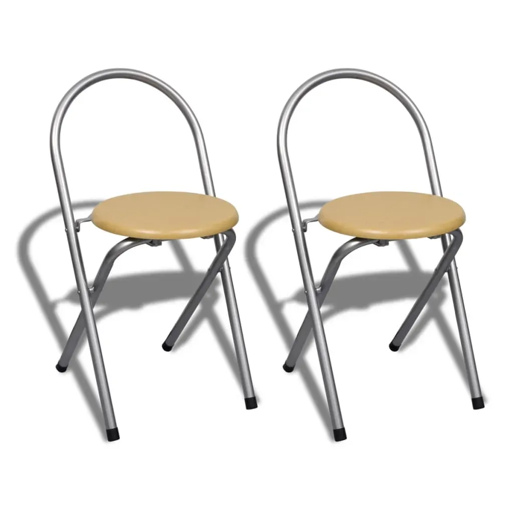 Foldable Breakfast Bar Set with 2 Chairs Price