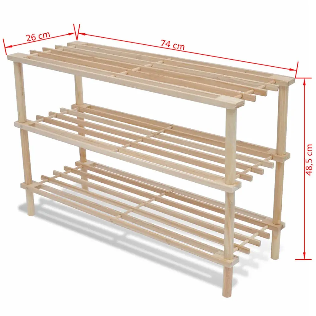 Wooden Shoe Rack Price