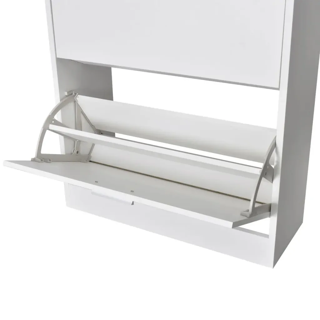 Shoe Cabinet with 2 Compartments Wooden Price