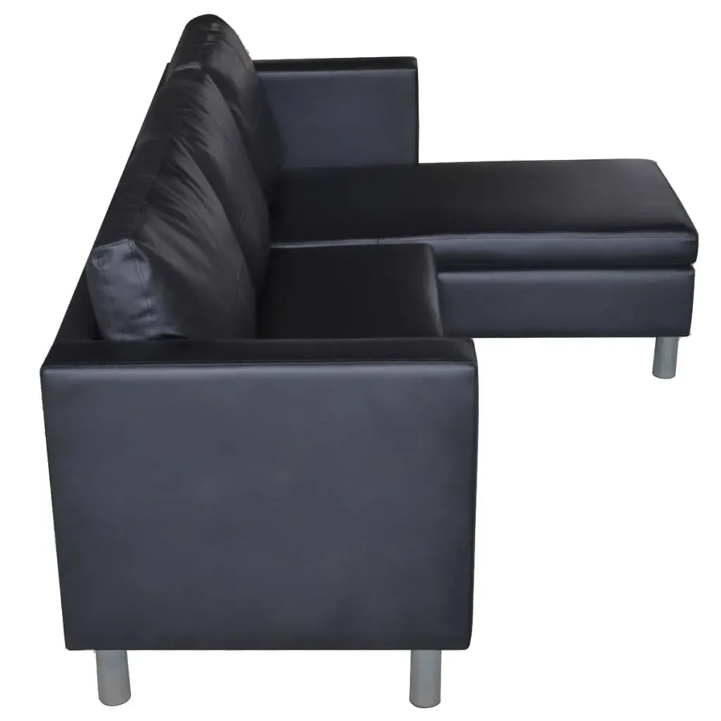 Angola Sectional Sofa 3-Seater Artificial Leather Price