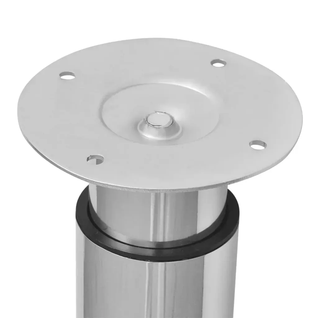 Telescopic Table Legs Chrome 710 mm-1100 mm Price