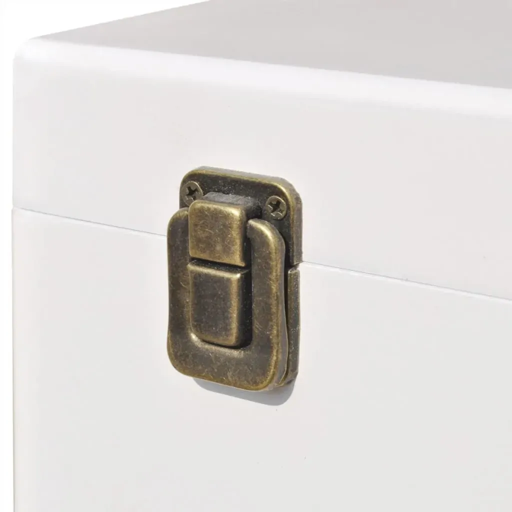 Teaneck Side Cabinet 40x30x57 cm White Price