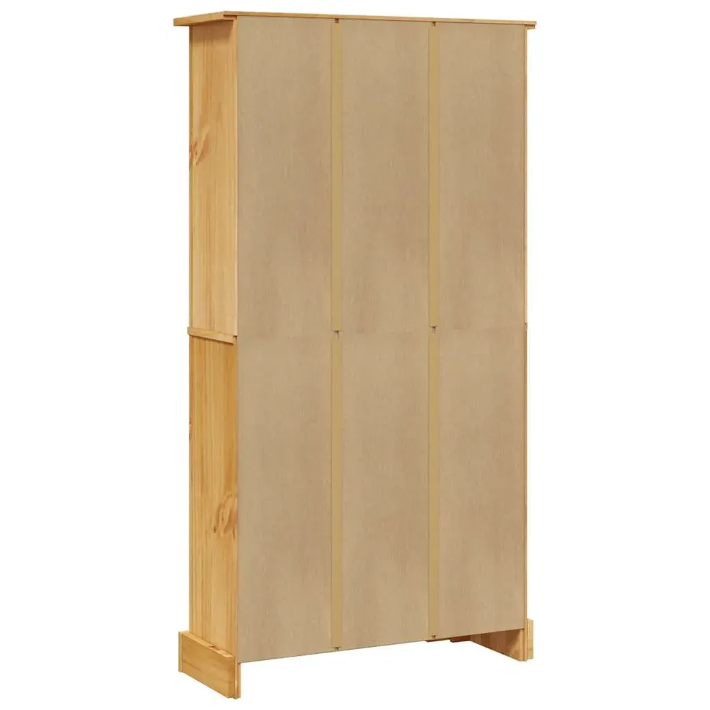 4-Tier Bookcase Mexican Pine Corona Range 81x29x150 cm Price