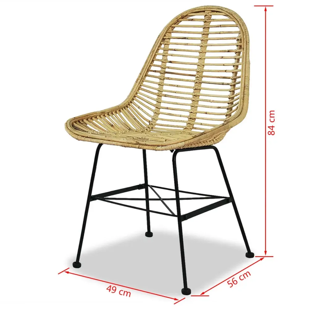 Dining Chairs Natural Rattan Price