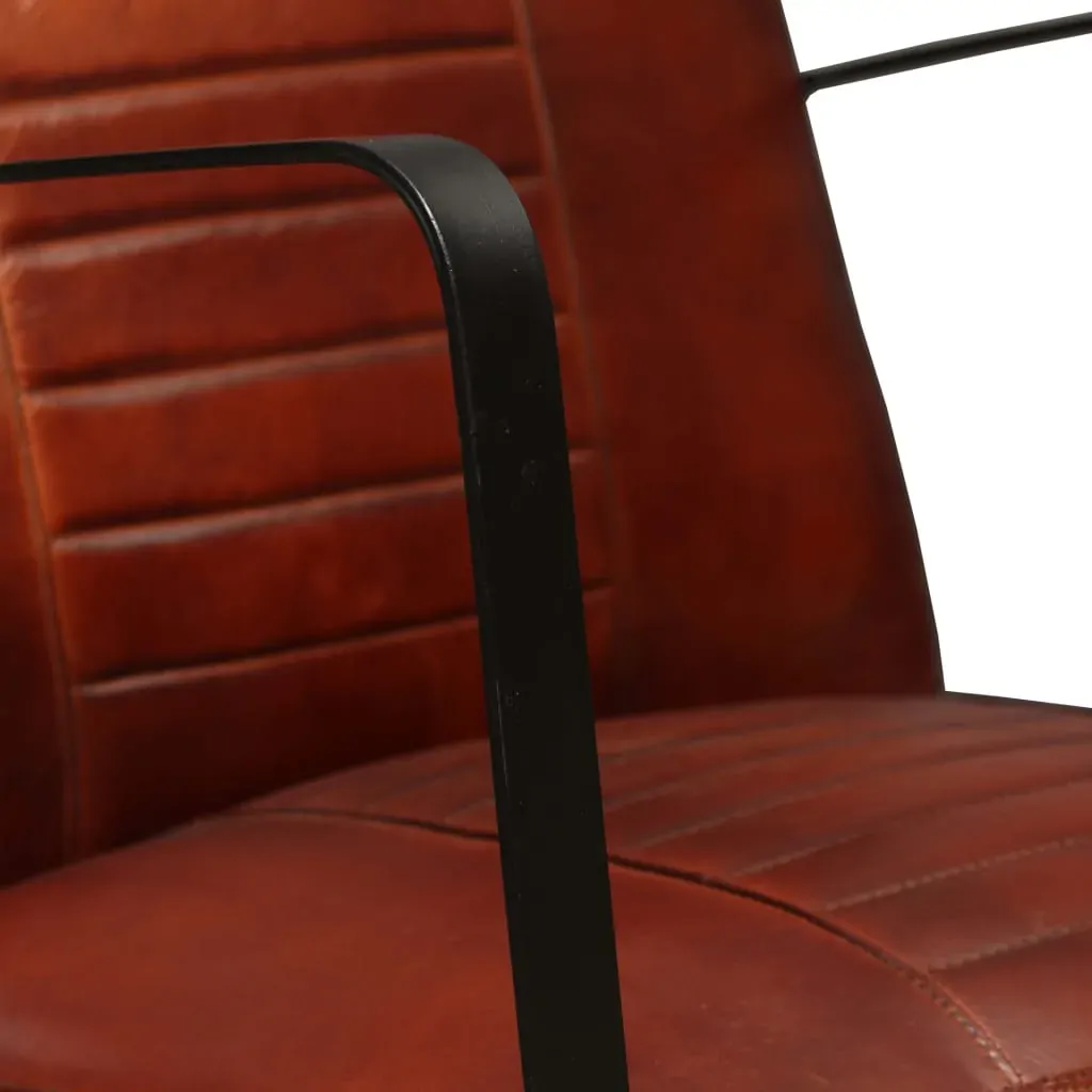 Lounge Chair Genuine Leather and Canvas Price