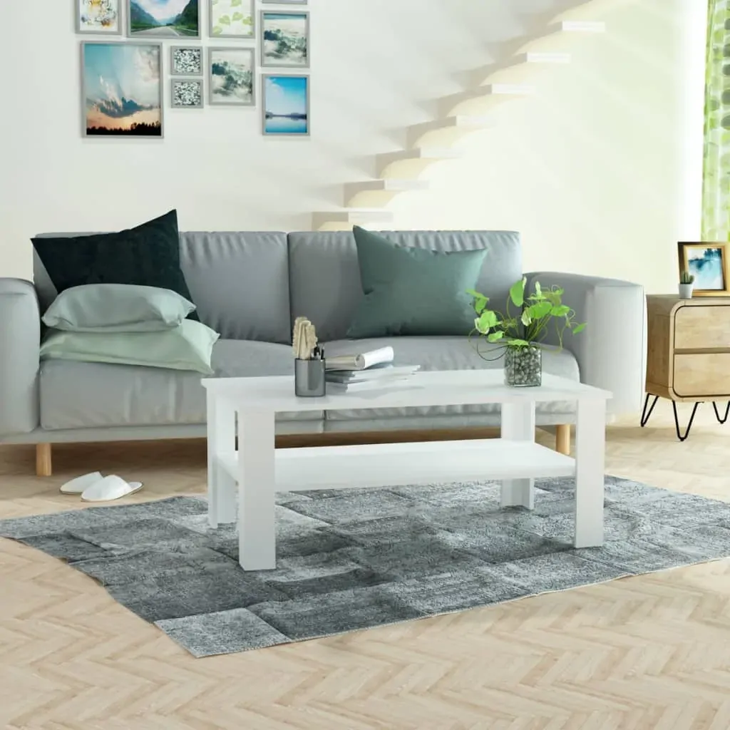 Coffee Table Engineered Wood 100x59x42 cm Price