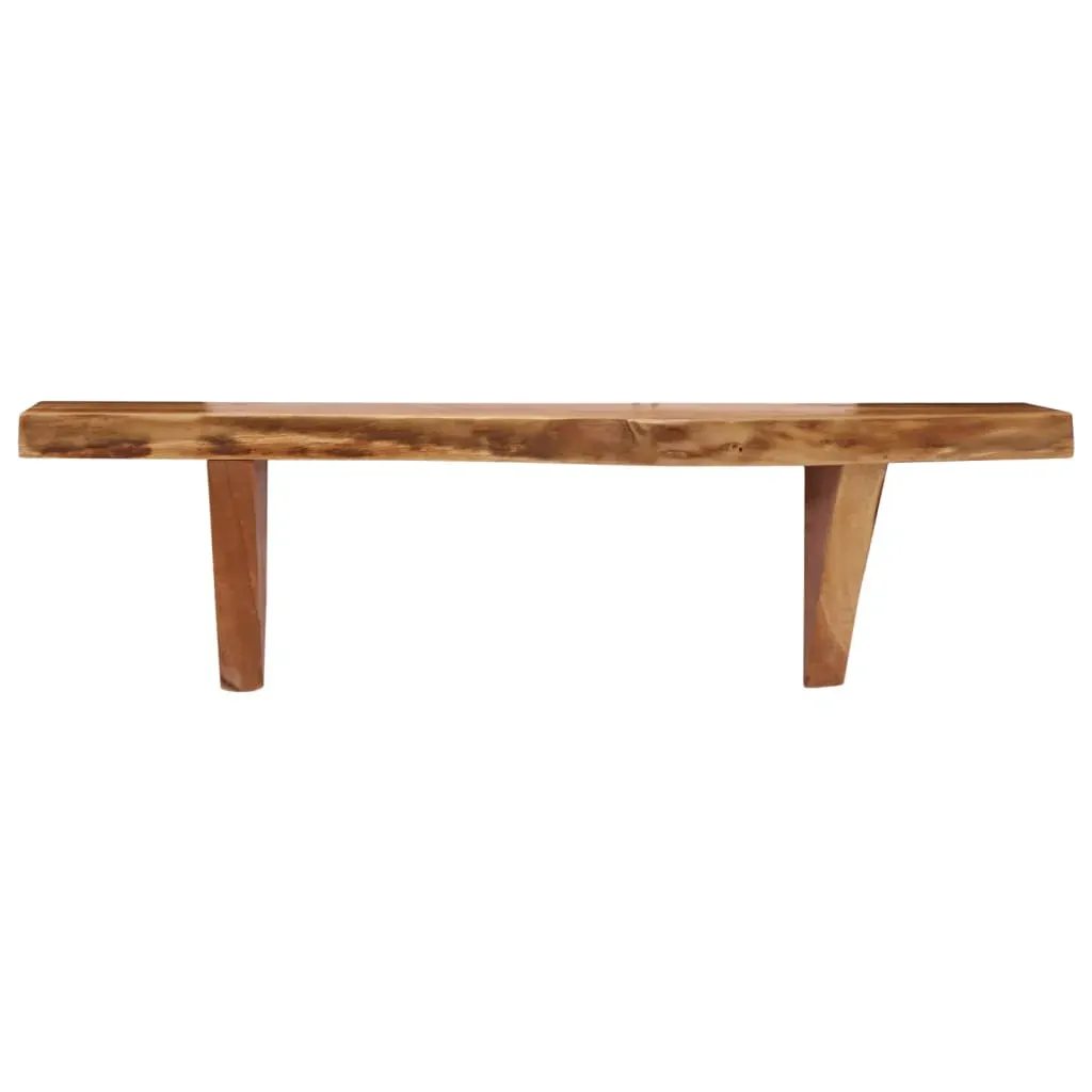 Wall Shelves 2 pcs Solid Acacia Wood Price