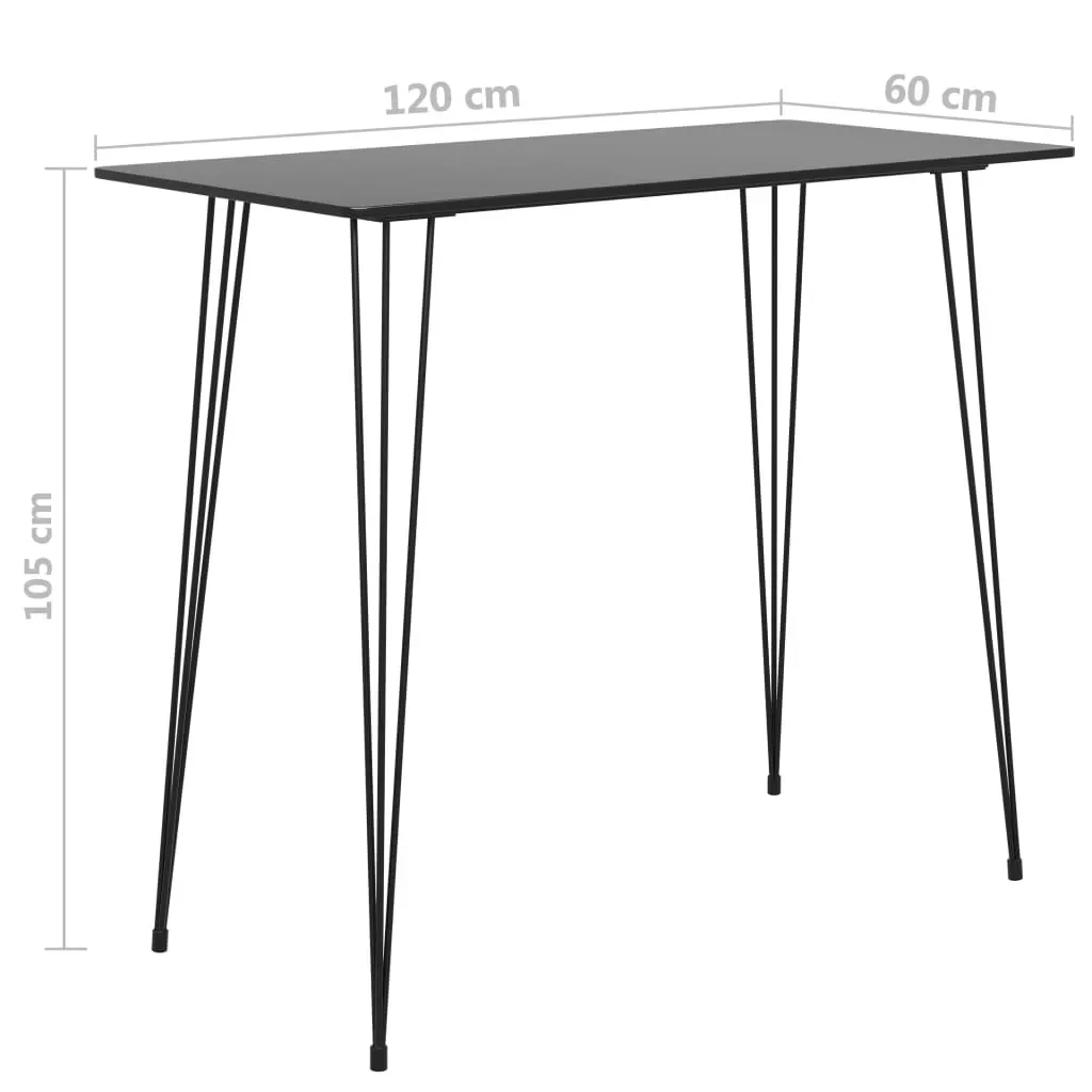 Bar Table 120x60x105 cm Price