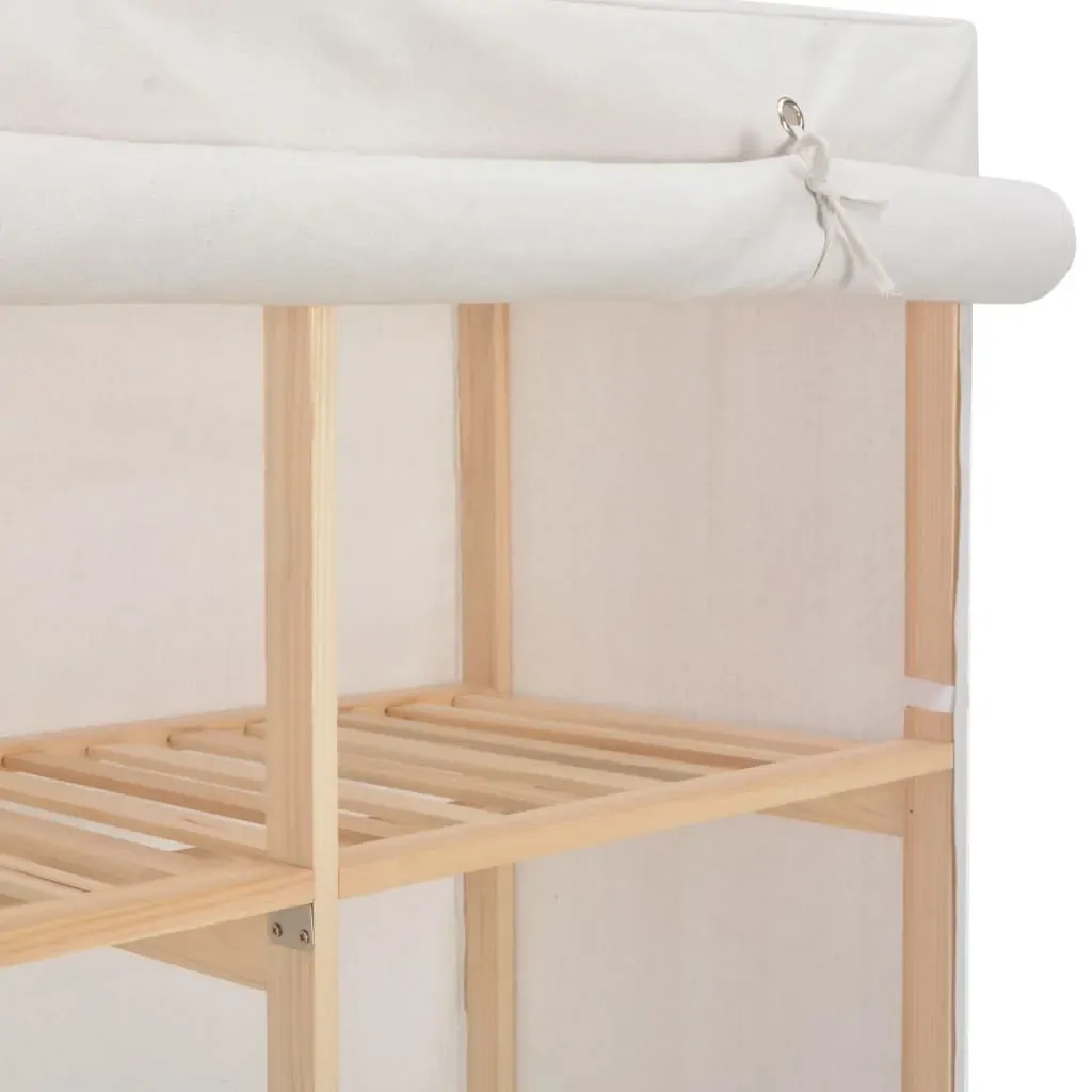 Wardrobe 200x40x170 cm Fabric Price