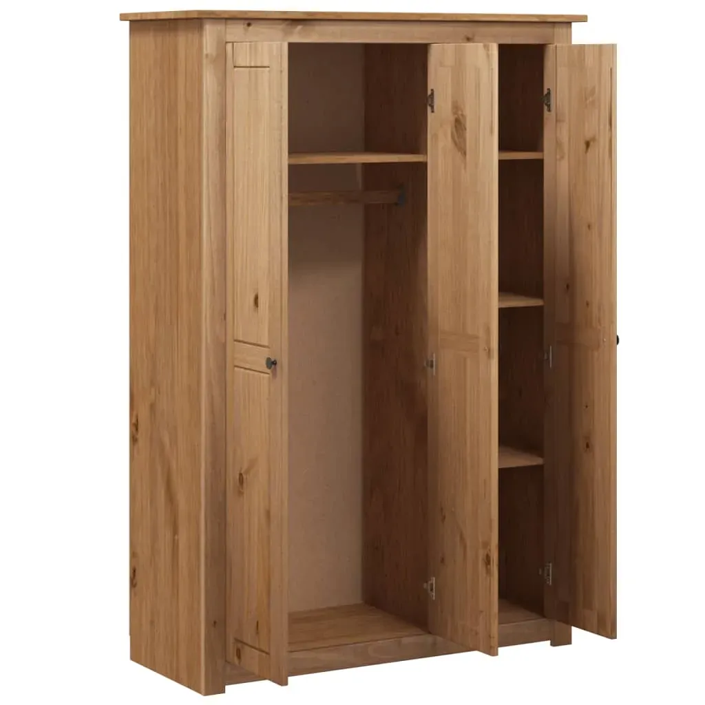 3-Door Wardrobe Pine Panama Range Price