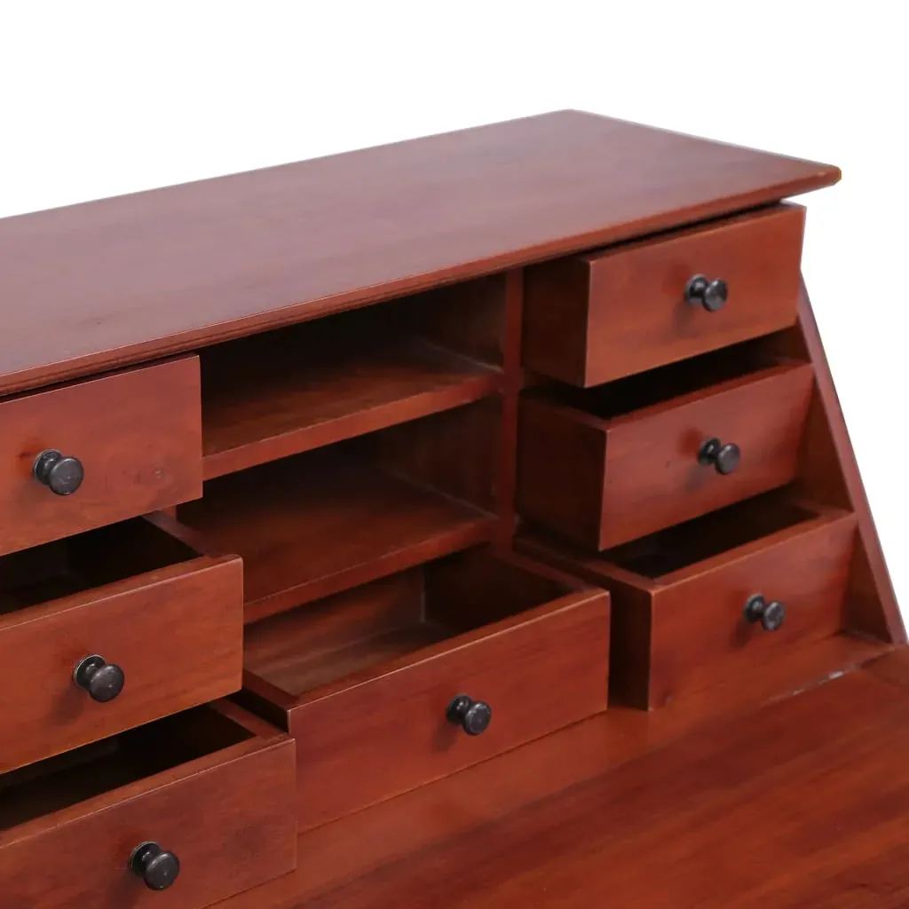 Secretary Desk 78x42x103 cm Solid Mahogany Wood Price