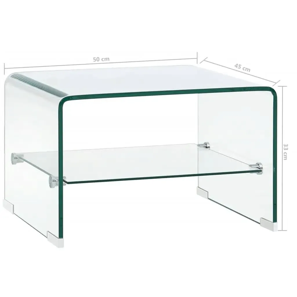 Coffee Table Clear Tempered Glass Price
