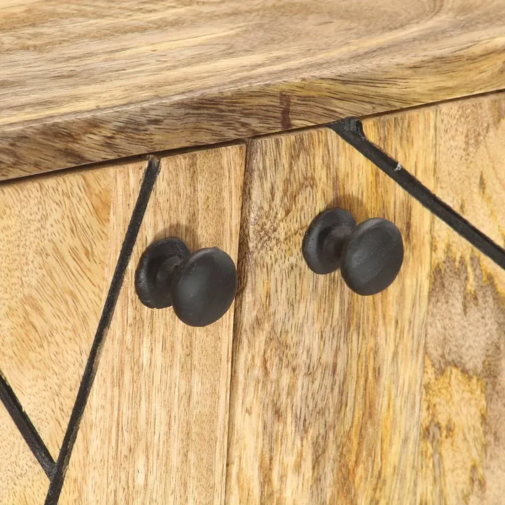 Sideboard 118x30x75 cm Solid Mango Wood Price