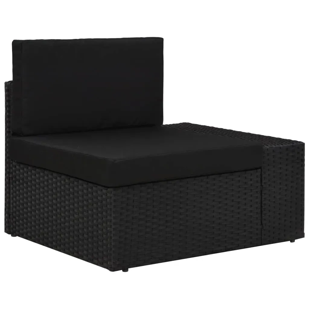 4 Piece Garden Lounge Set Poly Rattan Price