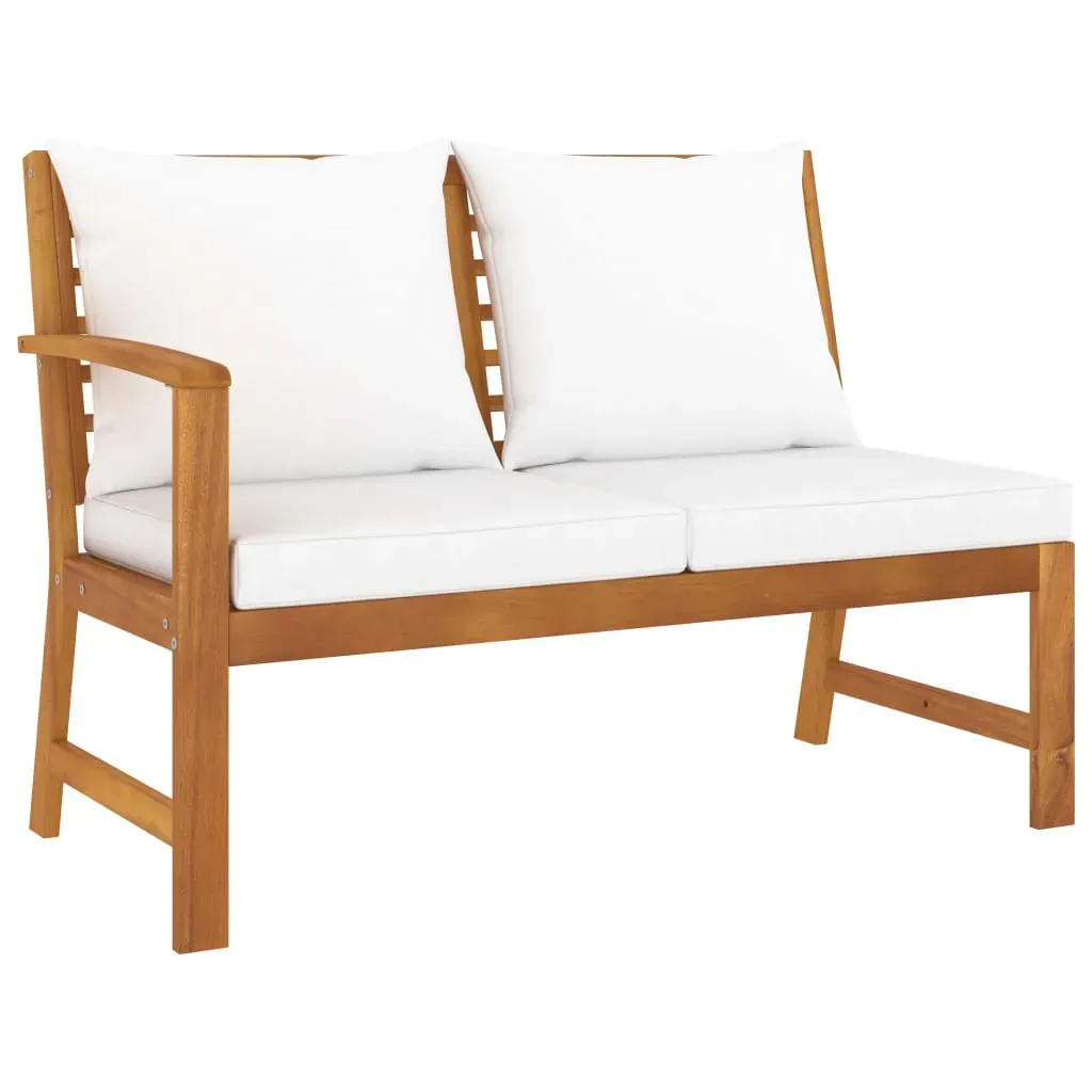 Garden Lounge Set with Cushion Solid Acacia Wood Price