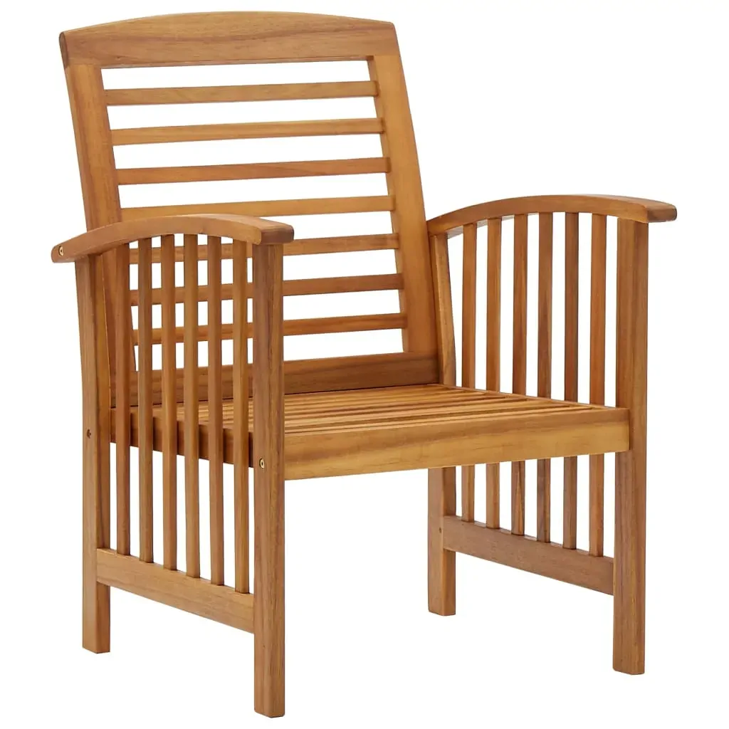 Garden Lounge Set Solid Acacia Wood Price
