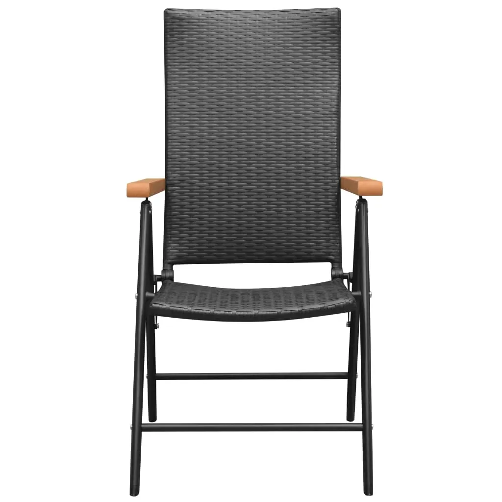 Garden Dining Set Black and Brown Price