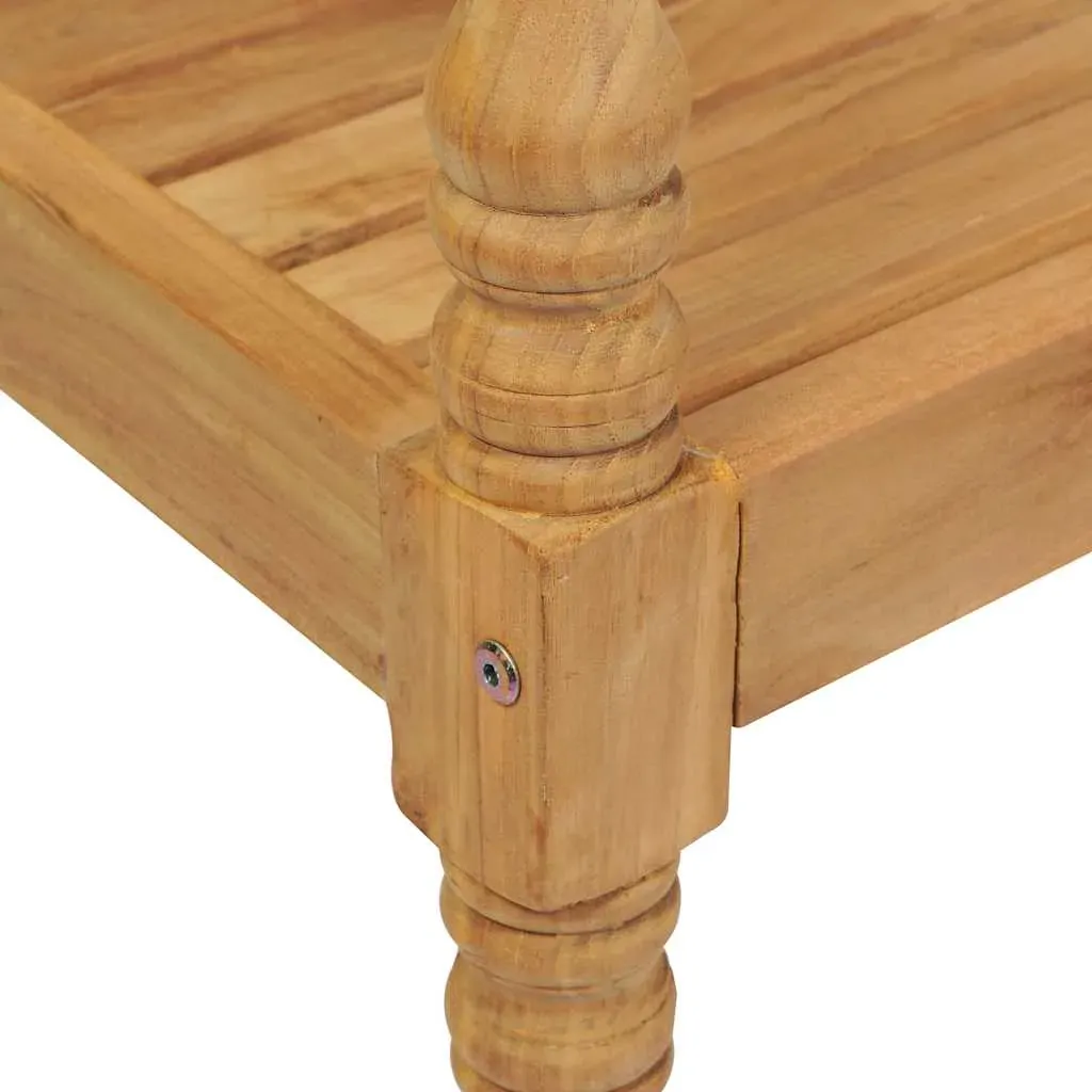 Batavia Bench with Cushion Solid Teak Wood Price
