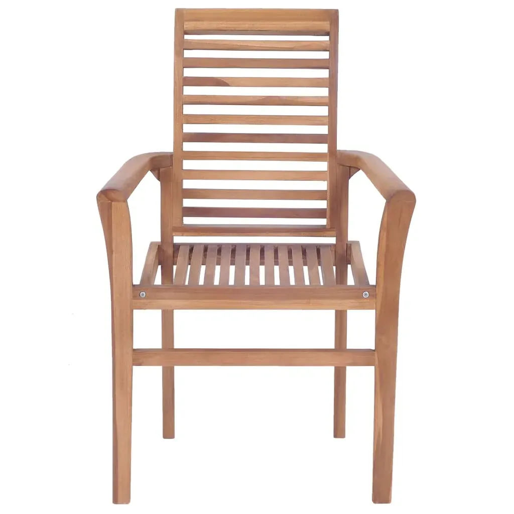 Dining Chairs with Cushions Solid Teak Wood Price