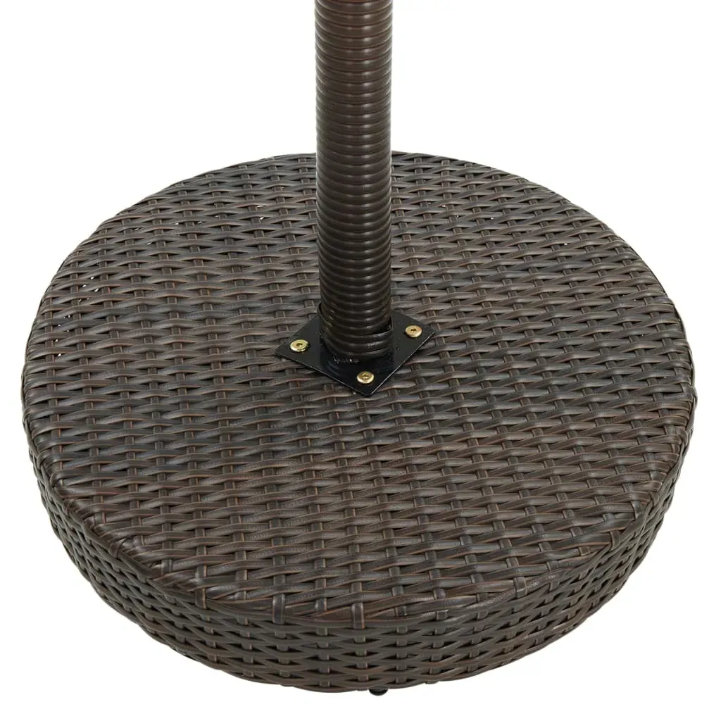 Garden Bar Set with Cushions Poly Rattan Price