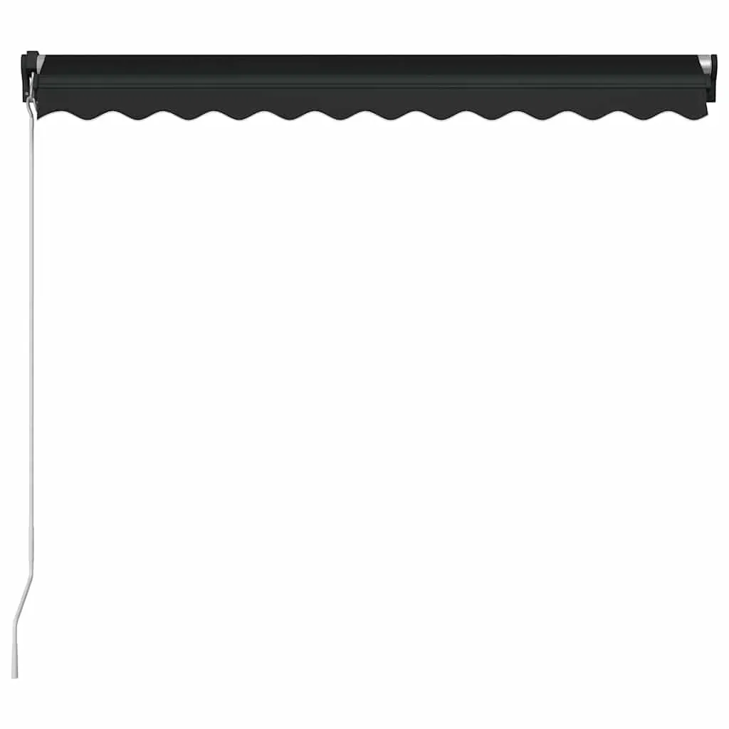 Manual Retractable Awning with LED Blue and White Price