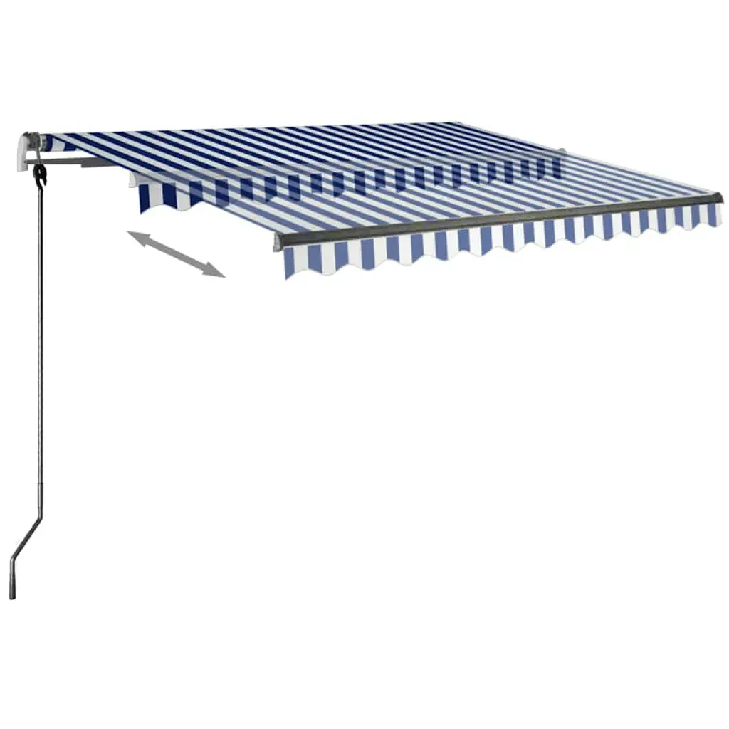 Manual Retractable Awning with LED Price