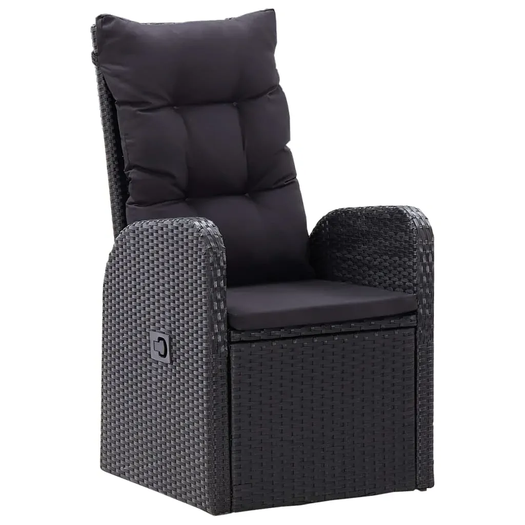 Garden Dining Set Black Price