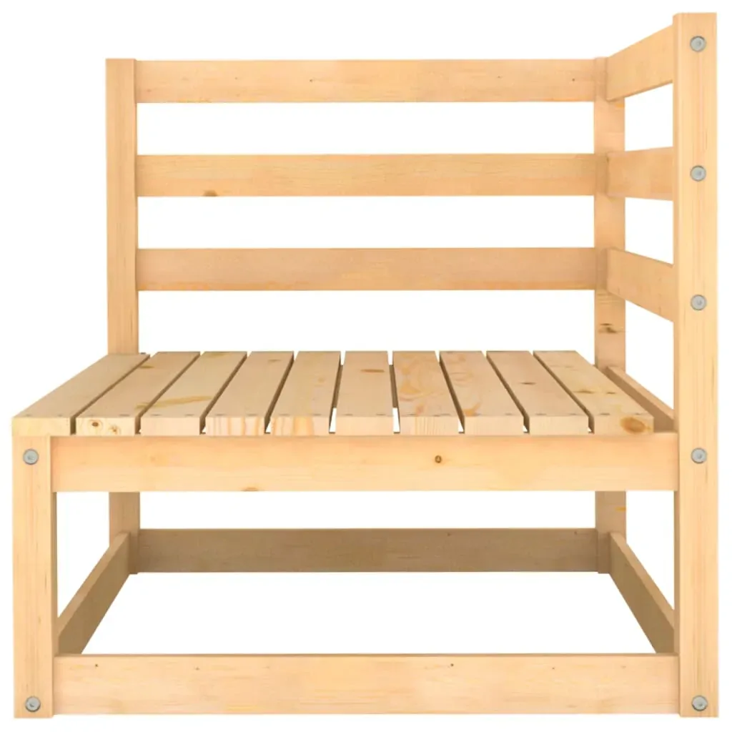 8 Piece Garden Lounge Set Solid Pinewood Price